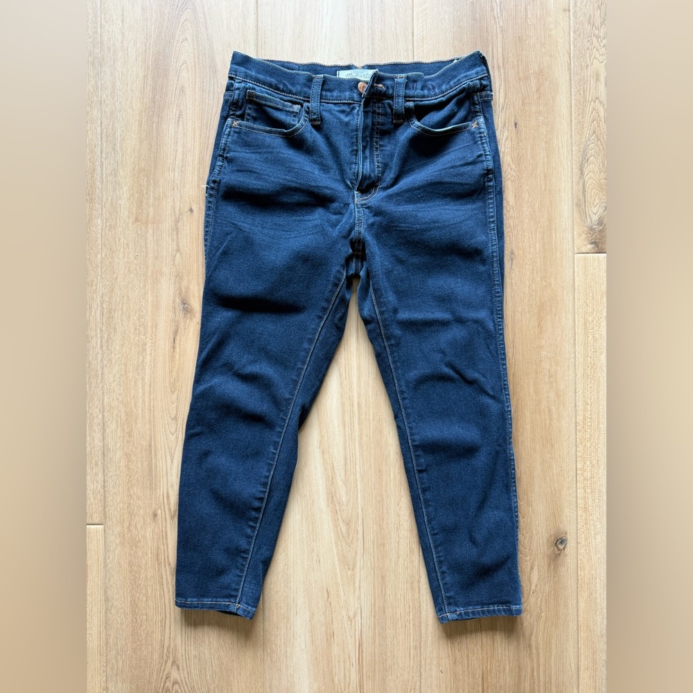 Madewell Dark Blue Ankle Jeans